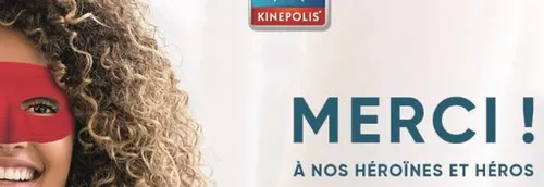 Le Kinepolis offre 10 000 places de ciné aux personnes en première...