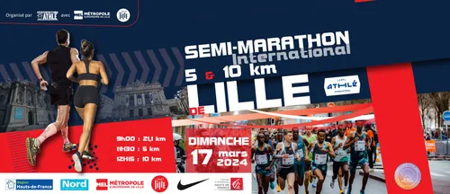 Les restrictions de circulation pour le semi-marathon de Lille