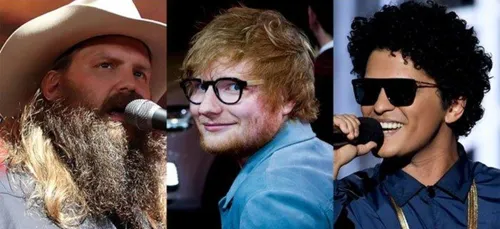 Ed Sheeran, Bruno Mars et Chris Stapleton sur un titre rock explosif !