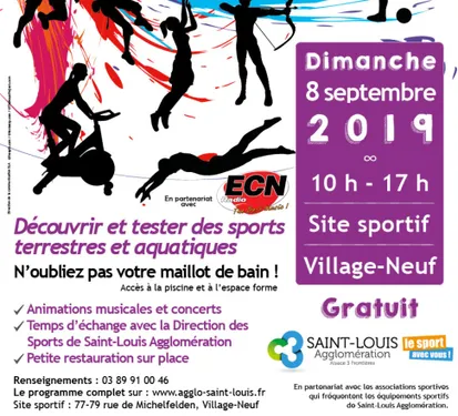 Saint-Louis Agglo : Sport en Fête en partenariat avec Radio ECN
