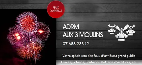 Gagnez vos feux d'artifice avec ADRM Aux 3 Moulins