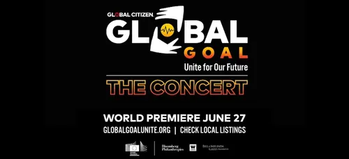 "Global Goal : Unite for Our Future" un concert virtuel...