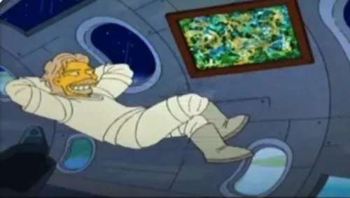 Les "Simpson" avaient prédit le voyage dans l'espace de Richard...