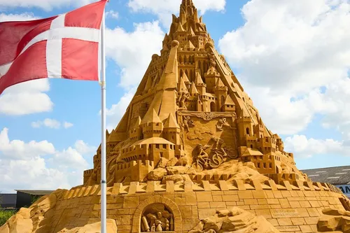 Danemark : record du monde pour le plus grand château de sable