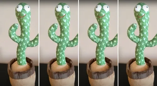 Un cactus dansant vendu à des enfants chante des injures en...