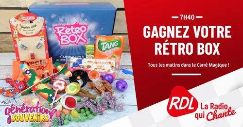 Gagnez votre Rétro Box avec génération-souvenirs.com !