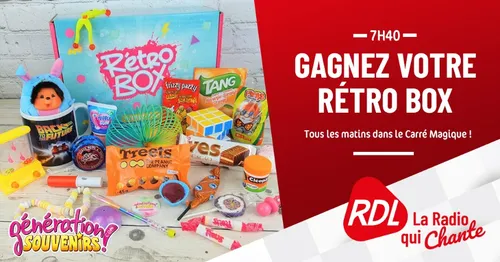 Gagnez votre Rétro-Box avec génération-souvenirs.com !