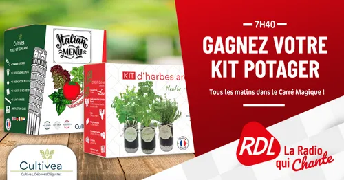 Gagnez votre Kit Potager avec Cultivea sur RDL !