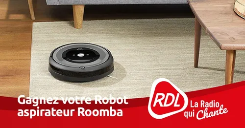 Gagnez votre aspirateur robot ROOMBA !