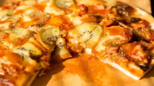 Après la pizza à l'ananas, la pizza au kiwi