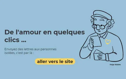 Solidarité : 1 lettre, 1 sourire, une nouvelle plateforme pour...