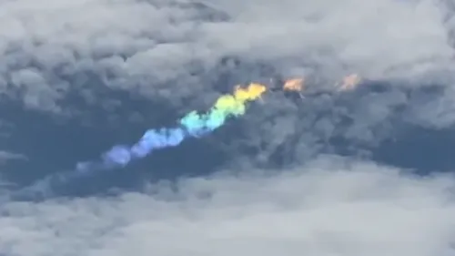 Un « arc-en-ciel de feu » observé au Japon