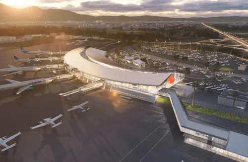 Extension de l'aéroport de Martinique : le chantier est relancé,...