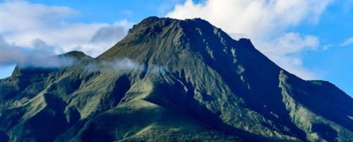 L’activité de la Montagne Pelée en Martinique baisse de plus en plus