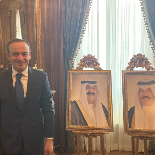 LIKAATS : Avec SE ambassadeur du Koweït Mohammad Aljudaie  pour La...
