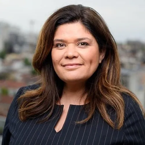 Raquel Garrido, candidate de la NUPES dans la 5e circonscription de Seine-Saint-Denis