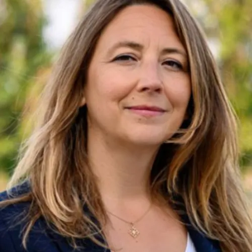 Sandra Regol, candidate de la NUPES à Strasbourg