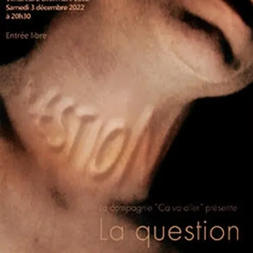  "La Question" de Henri Alleg au Centre Culturel Algérien les 2 et 3 décembre