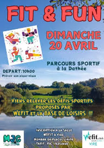 PARCOURS FIT ET FUN A LA DATHEE A VIRE 