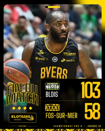 [ Basket ] La lourde défaite de Fos-sur-Mer hier soir en Pro B face...