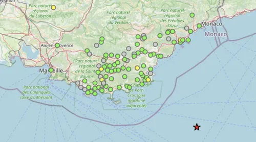 [ Société ] Séisme samedi en Méditerranée