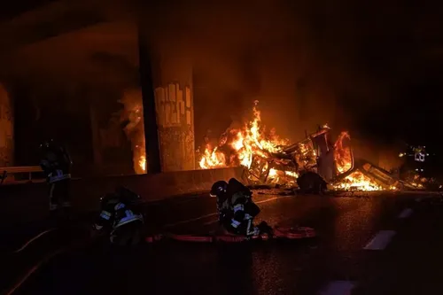 [ Info route ] Un accident spectaculaire sur l’A8 près...
