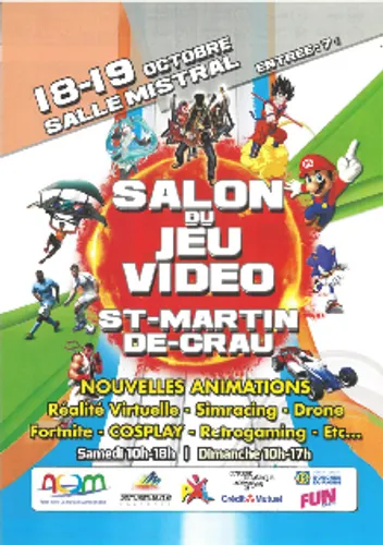 [ Culture - Loisir ] Salon du jeu vidéo à Saint Martin de Crau : un...