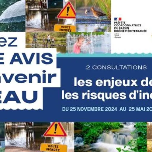 [ Société ] Donnez votre avis sur l'eau et les risques d'inondation...