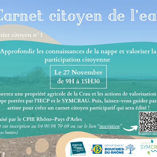 [ Ecologie ] Les Carnets Citoyens de l’Eau : Découvrez les secrets...