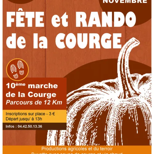 [ CULTURE / LOISIR ] FÊTE DE LA COURGE - ROGNES