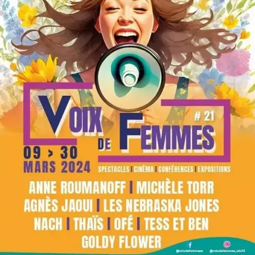 [ Culture - Loisir ] Festival Voix de Femme : Célébration des voix...