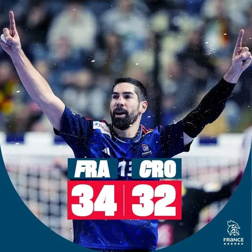 [ SPORT - HANDBALL ] Euro2024: La France écarte la Croatie 34-32
