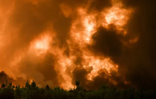 [ INCENDIE ]: Cet incendie à Avignon.