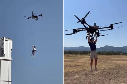 [ SOCIETE ] Un drone géant pour transporter des humains et de la...