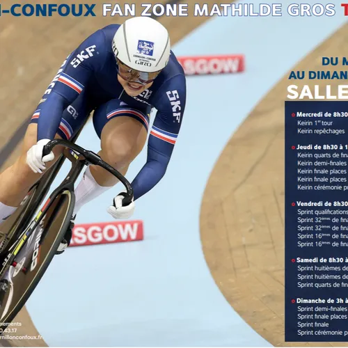 [ SPORT ] Cyclisme/JO2021: La cornillonaise Mathilde Gros joue "gros"