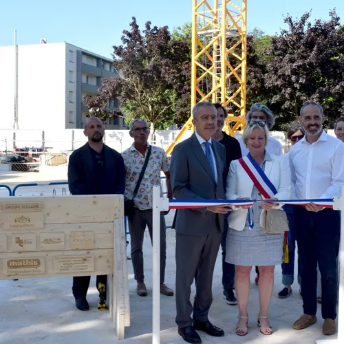 La chantier est lancé pour le futur groupe scolaire de Mainvilliers