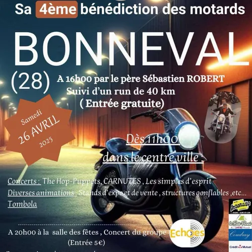 BONNEVAL - Bénédiction des motards