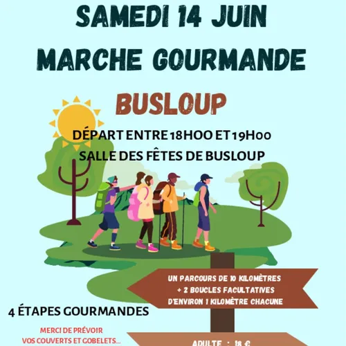 BUSLOUP (41) - Marche gourmande