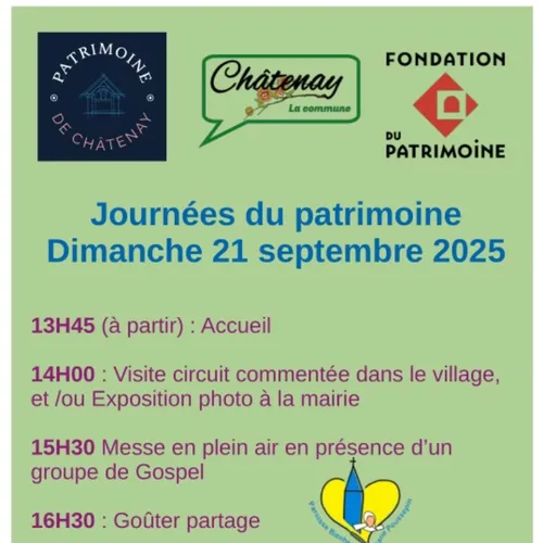 CHÂTENAY - Journée du patrimoine