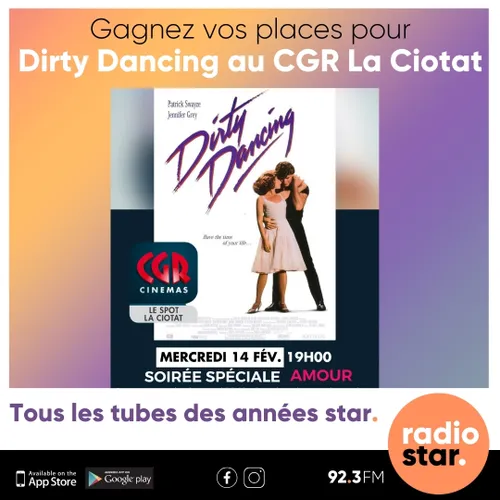 Gagnez vos places pour la soirée Dirty Dancing