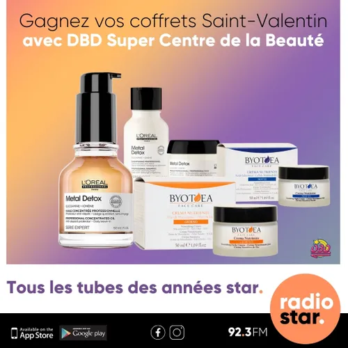 Gagnez vos coffrets beauté avec DBD