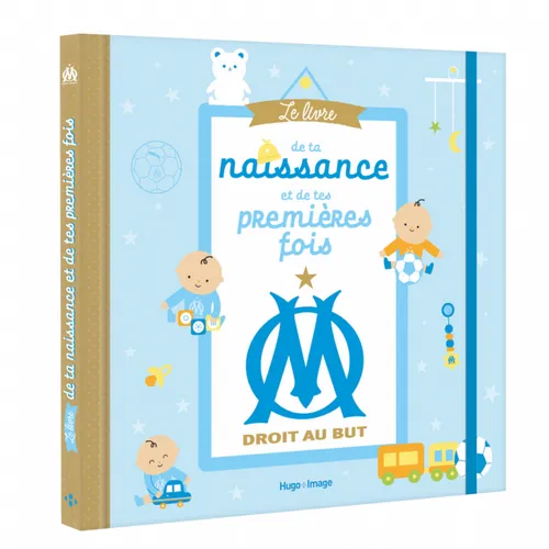 Un livre de naissance aux couleurs de l'OM