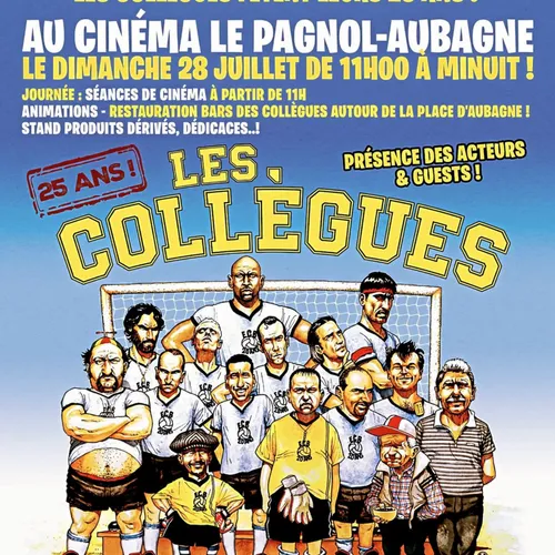 Aubagne : venez fêter les 25 ans du film Les Collègues !