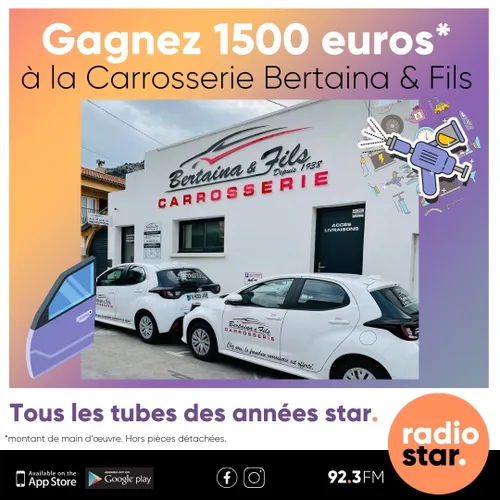Gagnez 1500 euros à La Carrosserie Bertaina