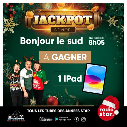 Gagnez un iPad dans le Jackpot de Radio Star