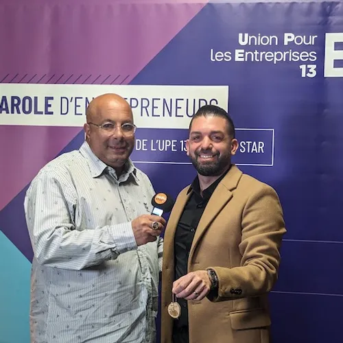 Parole d'entrepreneurs avec l'UPE 13 avec Sébastien Ortu, président...
