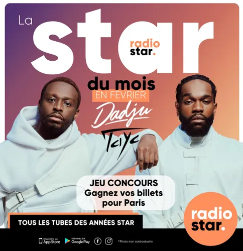 En février, les stars du mois sont Dadju et Tayc !