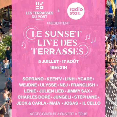 Les Sunset Live des Terasses