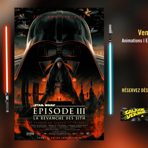 GAGNEZ DES INVITATIONS POUR LA SOIREE SPECIALE "STAR WARS LA...