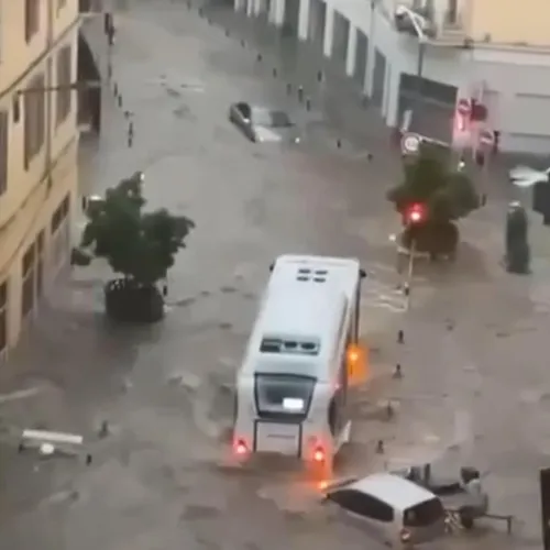Violents orages à Cannes : importantes inondations
